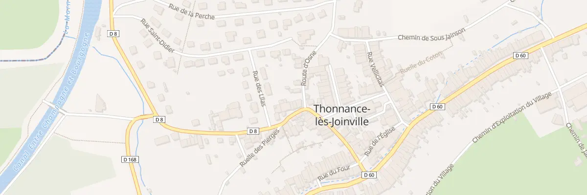 Plan du 3 Rue de Bussy à Thonnance-lès-Joinville