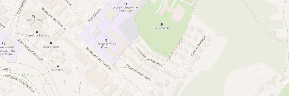 Plan du 9 Imp de Provence à Bar-le-Duc