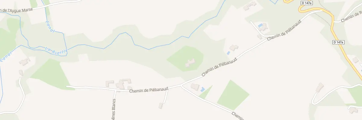 Plan du 390 Che de Piebanaud à Mollans-sur-Ouvèze