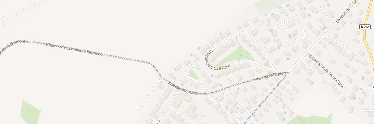 Plan du 5 Imp des Bouleaux à Chavanoz