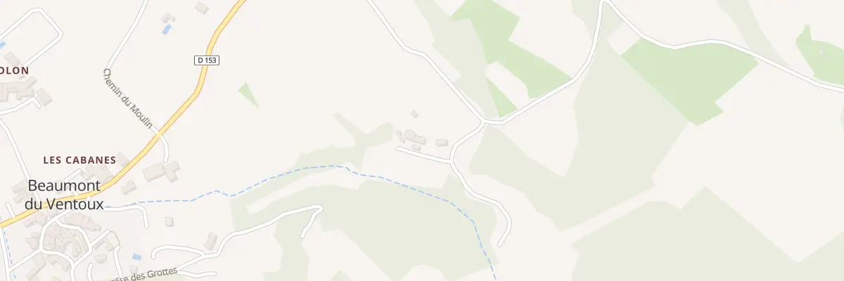 Plan du 5288 Les Saffres à Beaumont-du-Ventoux