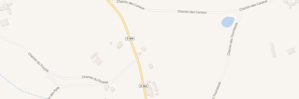 Plan du 410 Rte de l’Ecancière à Jaillans