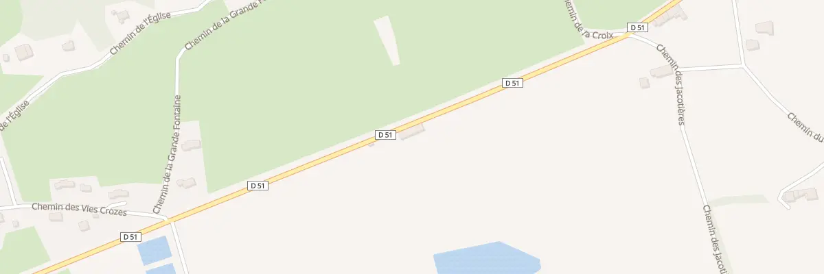 Plan du 1293 Rte de Beaurepaire (Arzay) à Porte-des-Bonnevaux