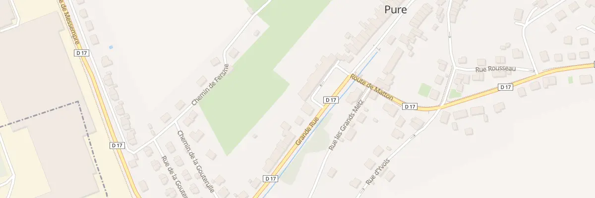 Plan du 117 Grande Rue à Pure