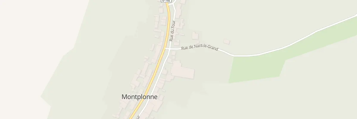 Plan du 9 Rue du Four à Montplonne