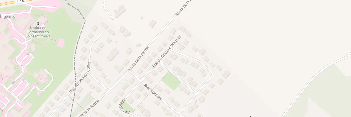 Plan du 12 Rue du Docteur Wagner à Behonne