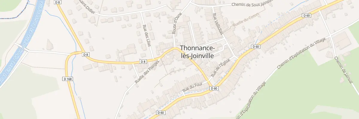 Plan du 14 Rue de Fevre à Thonnance-lès-Joinville