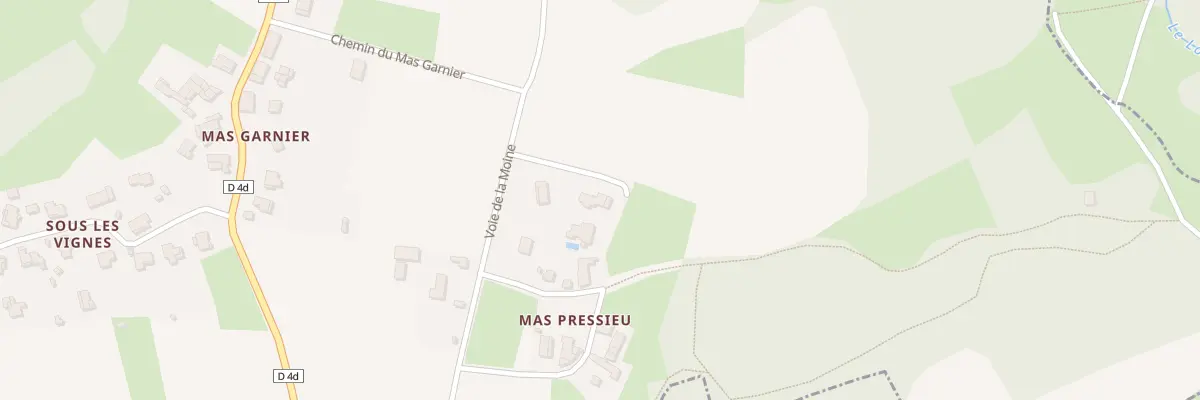 Plan du 92 Che du Pré Millet à Saint-Éloi