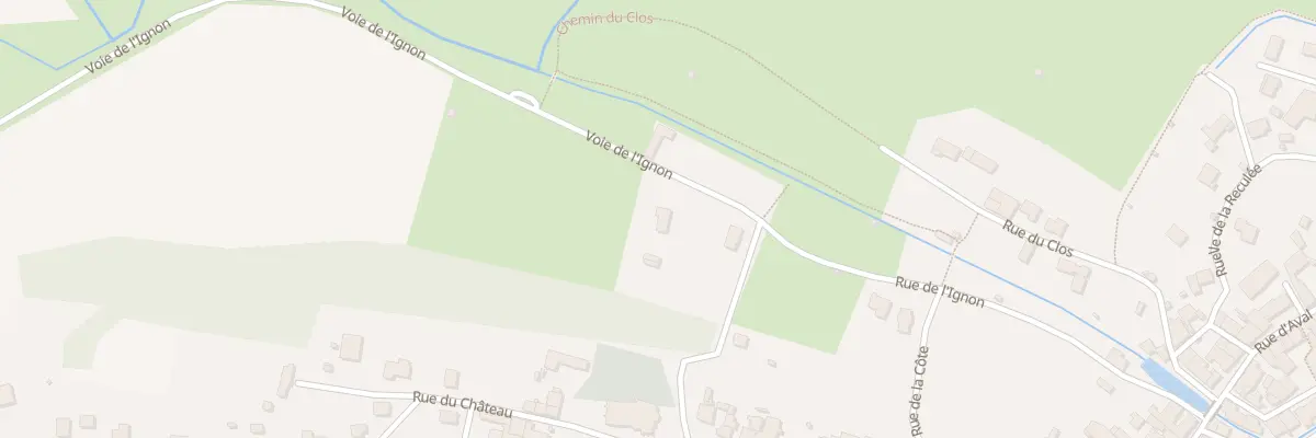 Plan du 33 Rue de l’Ignon à Til-Châtel
