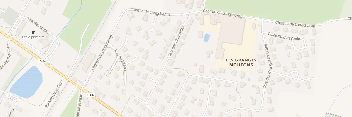 Plan du 220 Rue des Charmilles à Servas