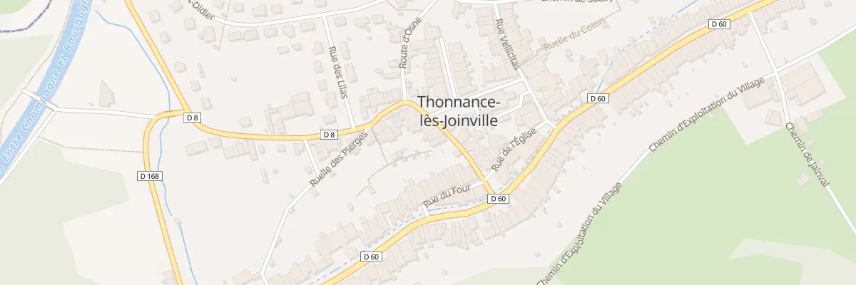 Plan du 8 Rue de Fevre à Thonnance-lès-Joinville