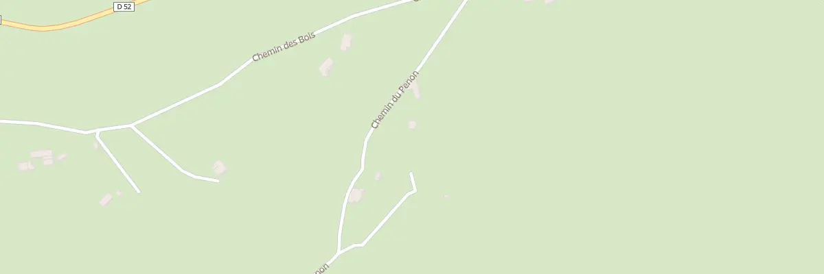 Plan du 285 Che du Penon à Montmiral
