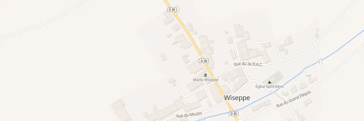 Plan du 2 Rue Haute à Wiseppe