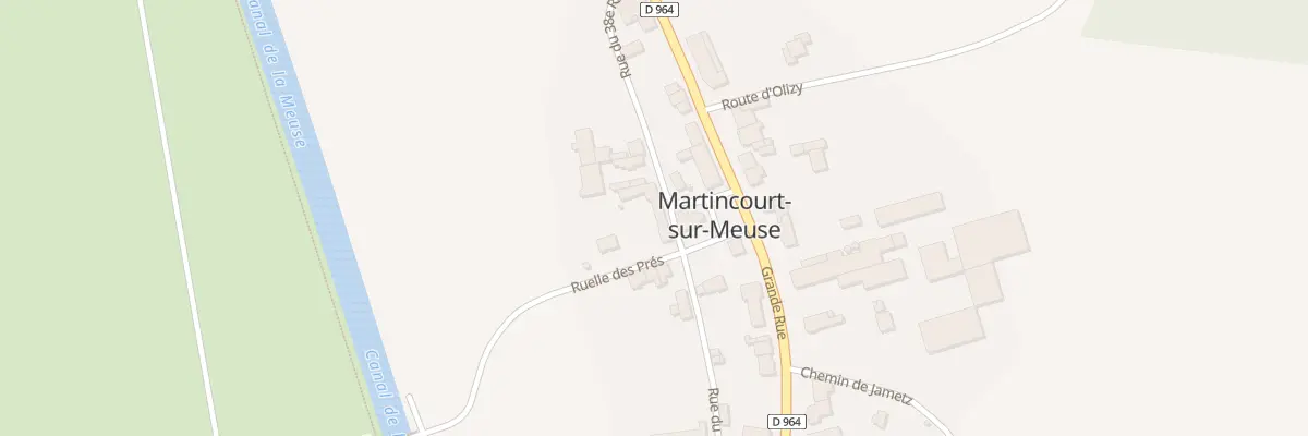 Plan du 2 Rle des Pres à Martincourt-sur-Meuse
