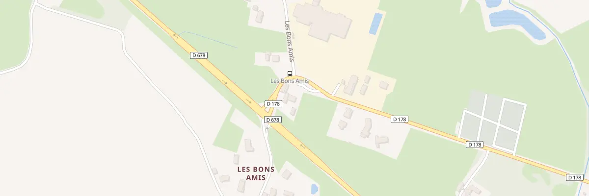 Plan du 48 Ham Bons Amis à Simard