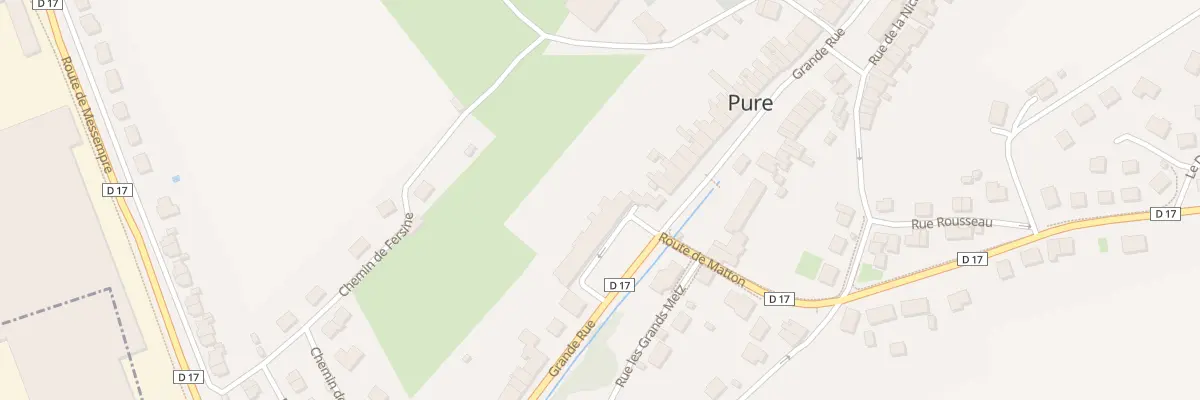 Plan du 103 Grande Rue à Pure