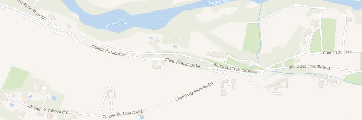 Plan du 250 Che du Moustier à Mollans-sur-Ouvèze