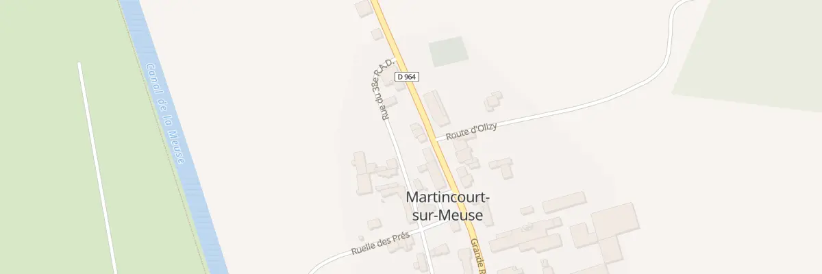Plan du 6 Gr Grande Rue à Martincourt-sur-Meuse