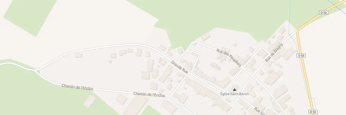 Plan du 94 Gr Grande Rue à Sailly