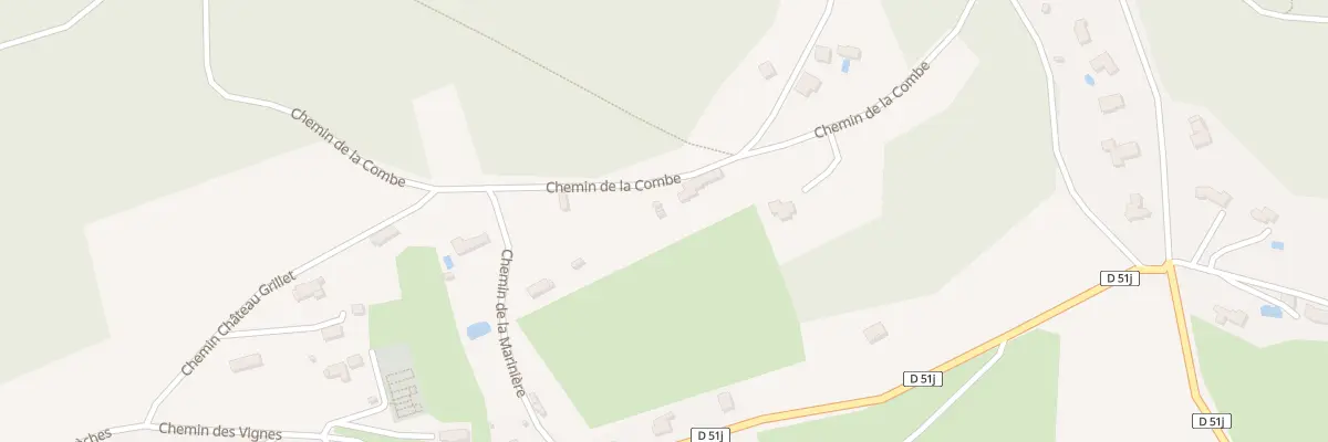 Plan du 725 Che de la Combe à Porte-des-Bonnevaux