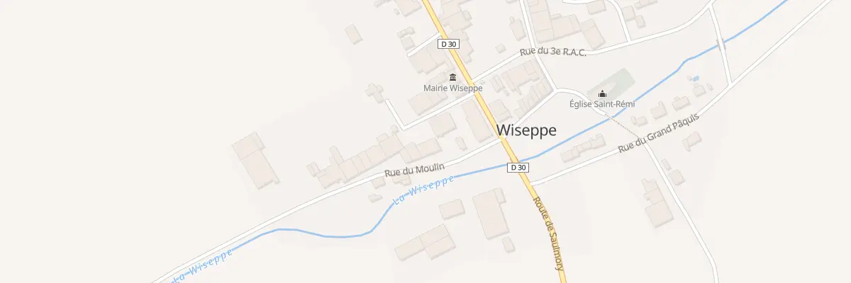 Plan du 4 Rue du Moulin à Wiseppe
