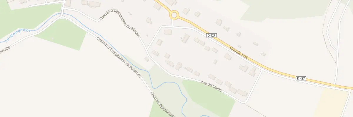 Plan du 3 Rue du Lavoir à Suzannecourt