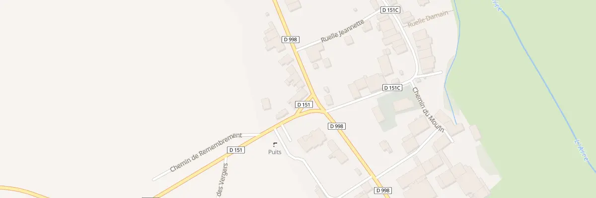 Plan du 10 Rue Raymond Poincare à Nubécourt