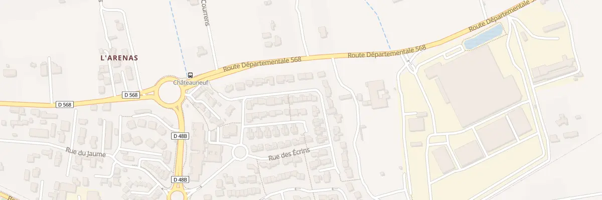 Plan du 41 Rue des Ecrins à Châteauneuf-les-Martigues