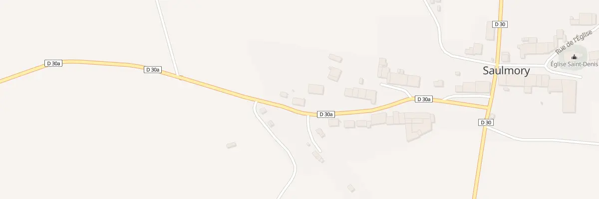 Plan du 26 Rue de la Gare à Saulmory-Villefranche