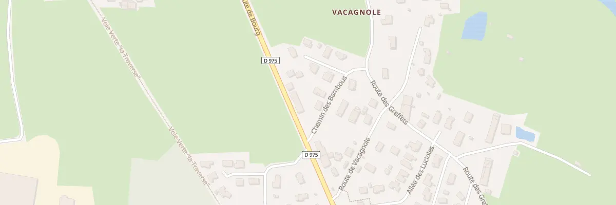 Plan du 2279 Rte de Bourg à Attignat