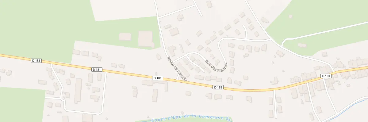 Plan du 1 Imp des Plantes à Saint-Urbain-Maconcourt