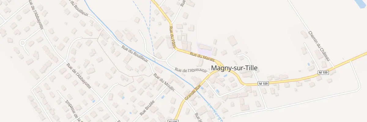 Plan du 3 Rue de l’Abreuvoir à Magny-sur-Tille