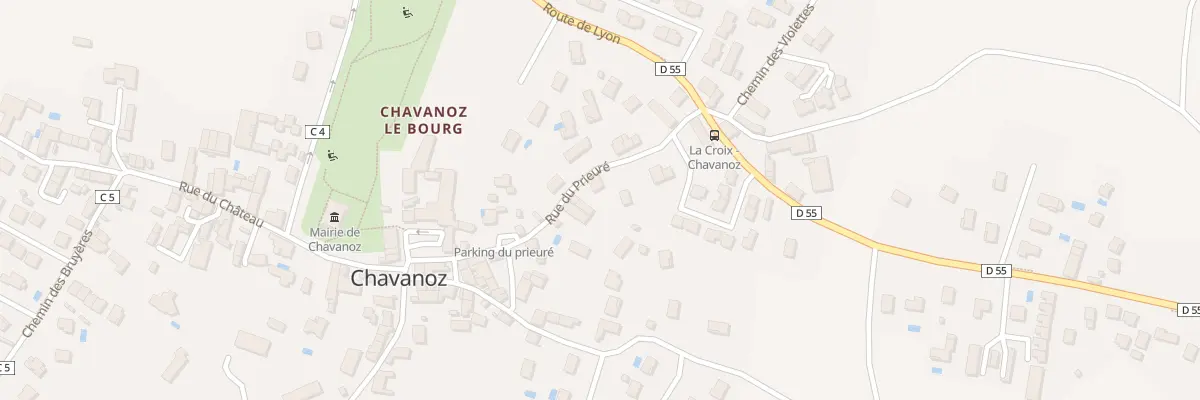 Plan du 13 Rue du Prieure à Chavanoz