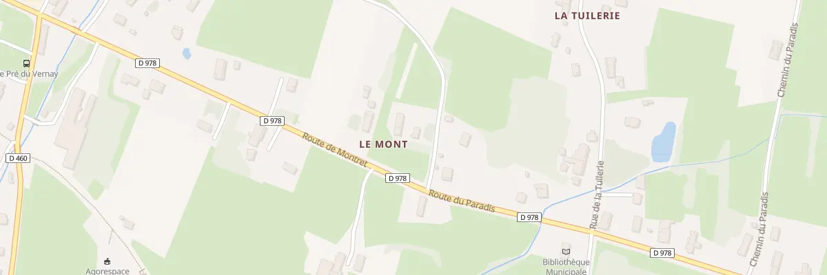 Plan du 55 Imp du Mont à Branges