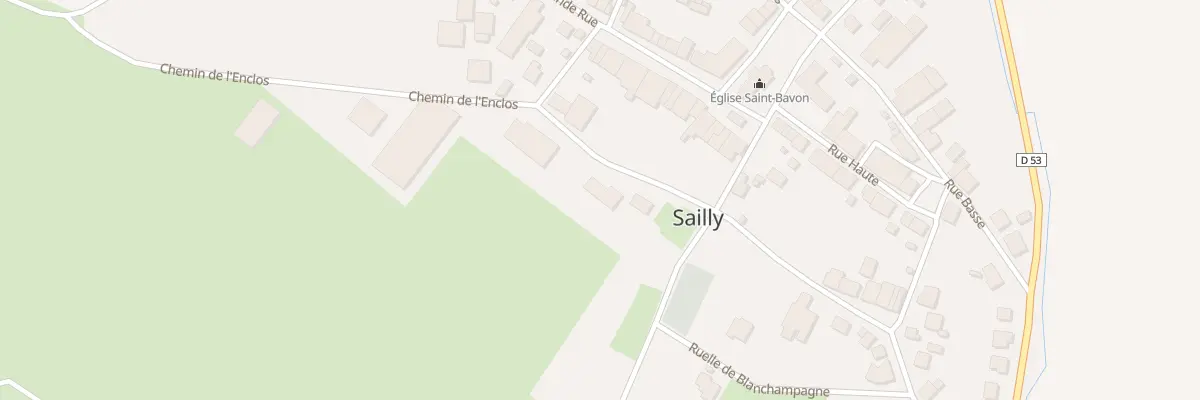 Plan du 106 Rue du Colombier à Sailly