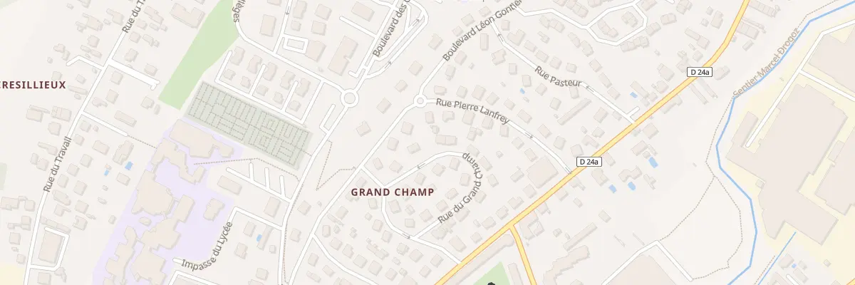Plan du 15B Rue du Grand Champ à Pont-de-Chéruy