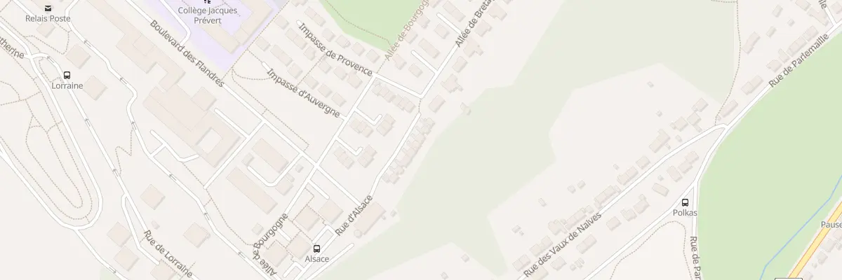 Plan du 19 Rue d’Alsace à Bar-le-Duc