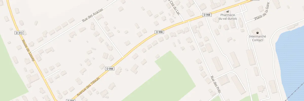 Plan du 11 Av des Tilleuls à Doulcon