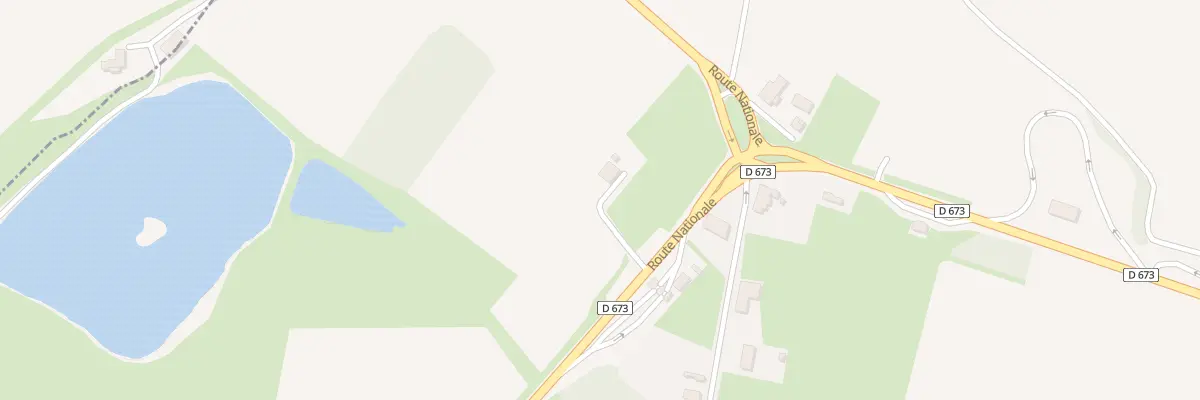 Plan du 3 Rte Nationale à Clux-Villeneuve