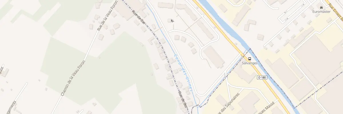 Plan du 54 Rue de Savonnières à Bar-le-Duc