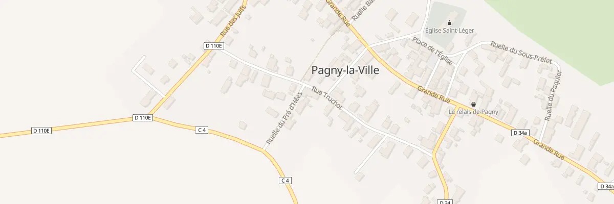 Plan du 5248 Rle du Pré d’Hées à Pagny-la-Ville