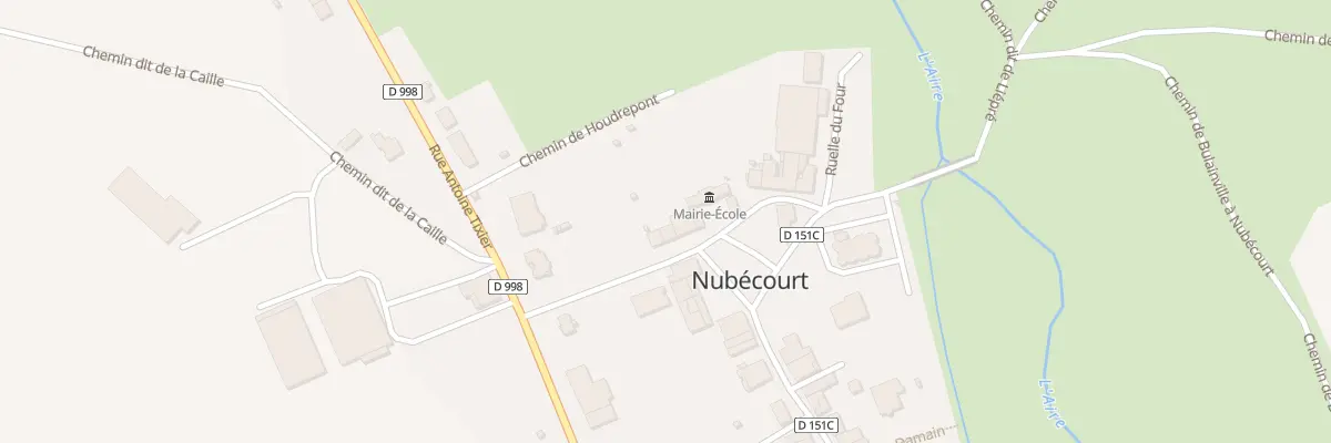 Plan du 7 Rle Mathieu à Nubécourt