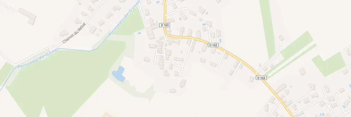 Plan du 70 Imp du Bergeron à Frontonas
