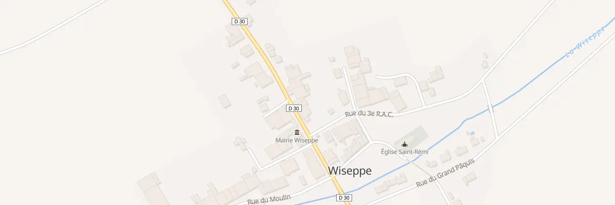 Plan du 6 Gr Grande Rue à Wiseppe