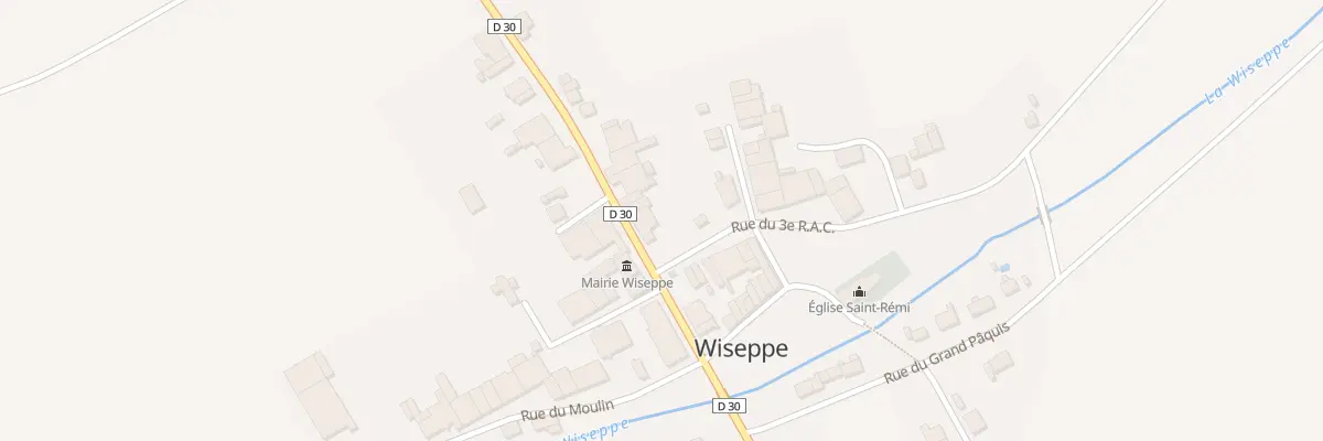 Plan du 4 Gr Grande Rue à Wiseppe