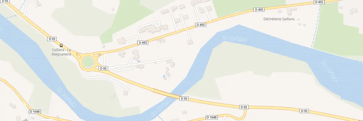 Plan du 230 Che de la Résistance à Saillans