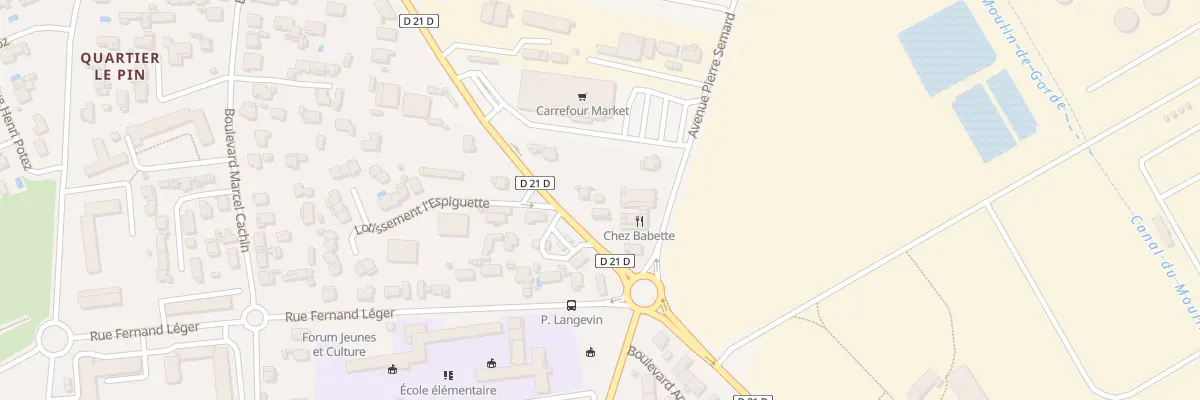 Plan du 37 Rue Henri Wallon à Berre-l’Étang