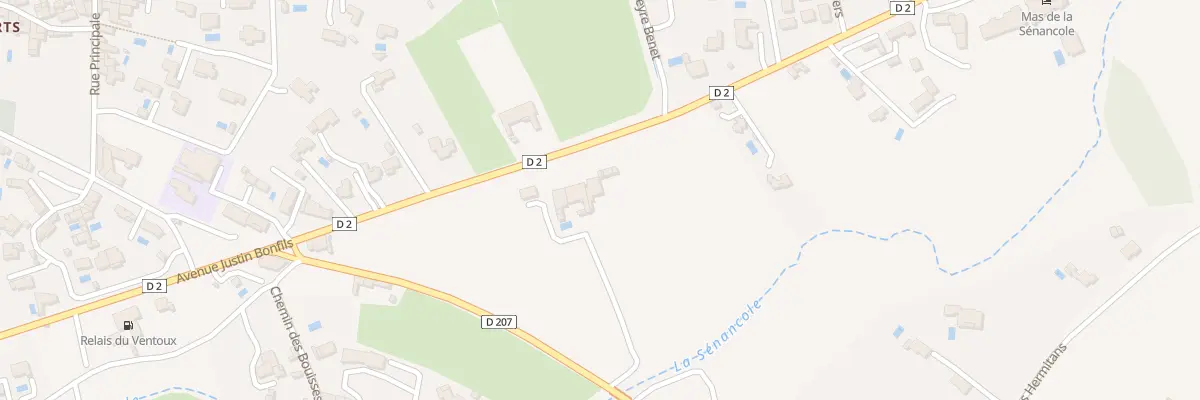 Plan du 5447 Les Cattons à Gordes