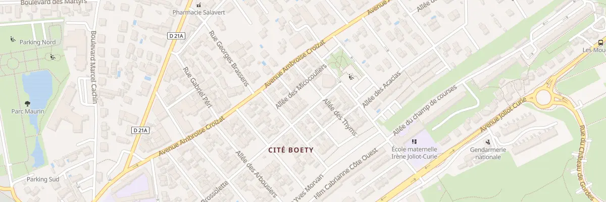 Plan du 130 Rue Pierre Brossolette à Berre-l’Étang