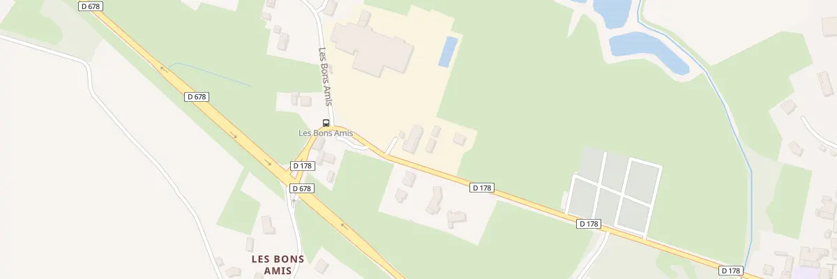 Plan du 2 Ham Bons Amis à Simard
